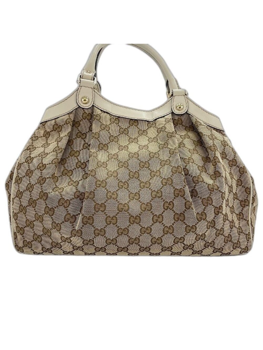 ★SOLD★ Gucci Handbag Suki Beige - Picture 3 of 10